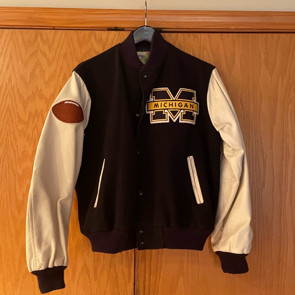 Vintage University of Michigan Varsity Jacket 🧥